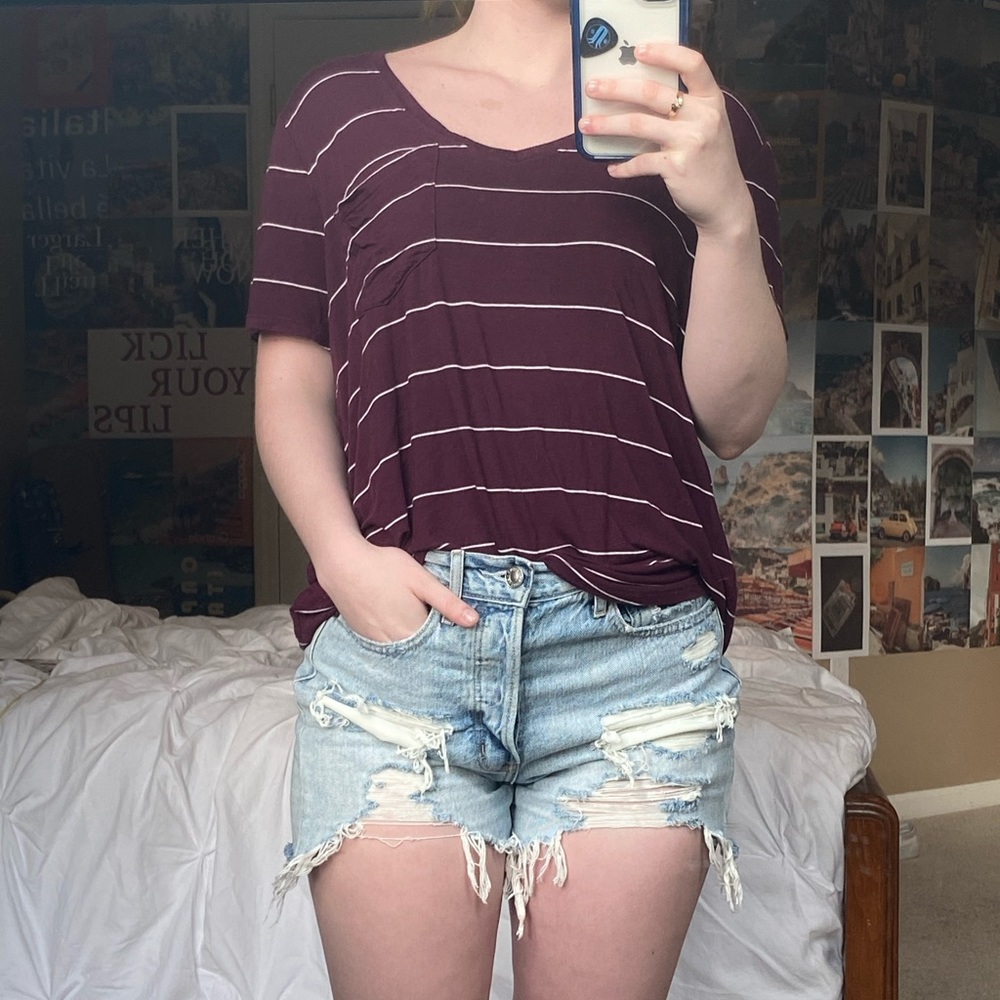 oversized pocket tee!